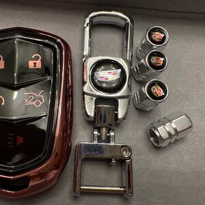 Cadillac Men's Pink and Silver Accessory
